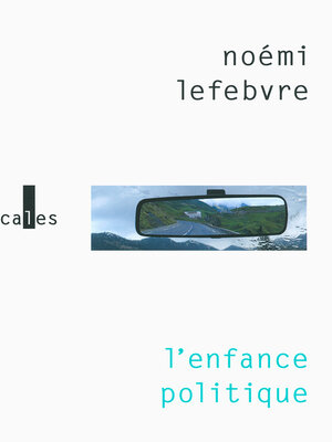 cover image of L'enfance politique